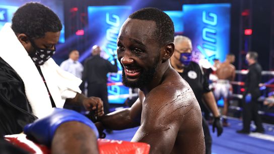 Pound-for-pound No. 1 Terence Crawford deserves a crack against Canelo Alvarez. Pound-for-pound No. 1 Terence Crawford deserves a crack against Canelo Alvarez.