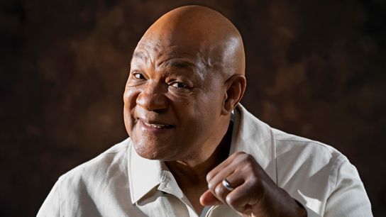 RIP, CHAMP. 'BIG' GEORGE FOREMAN DEAD AT 76. Photo by Robert Hanashiro/Imagn Images