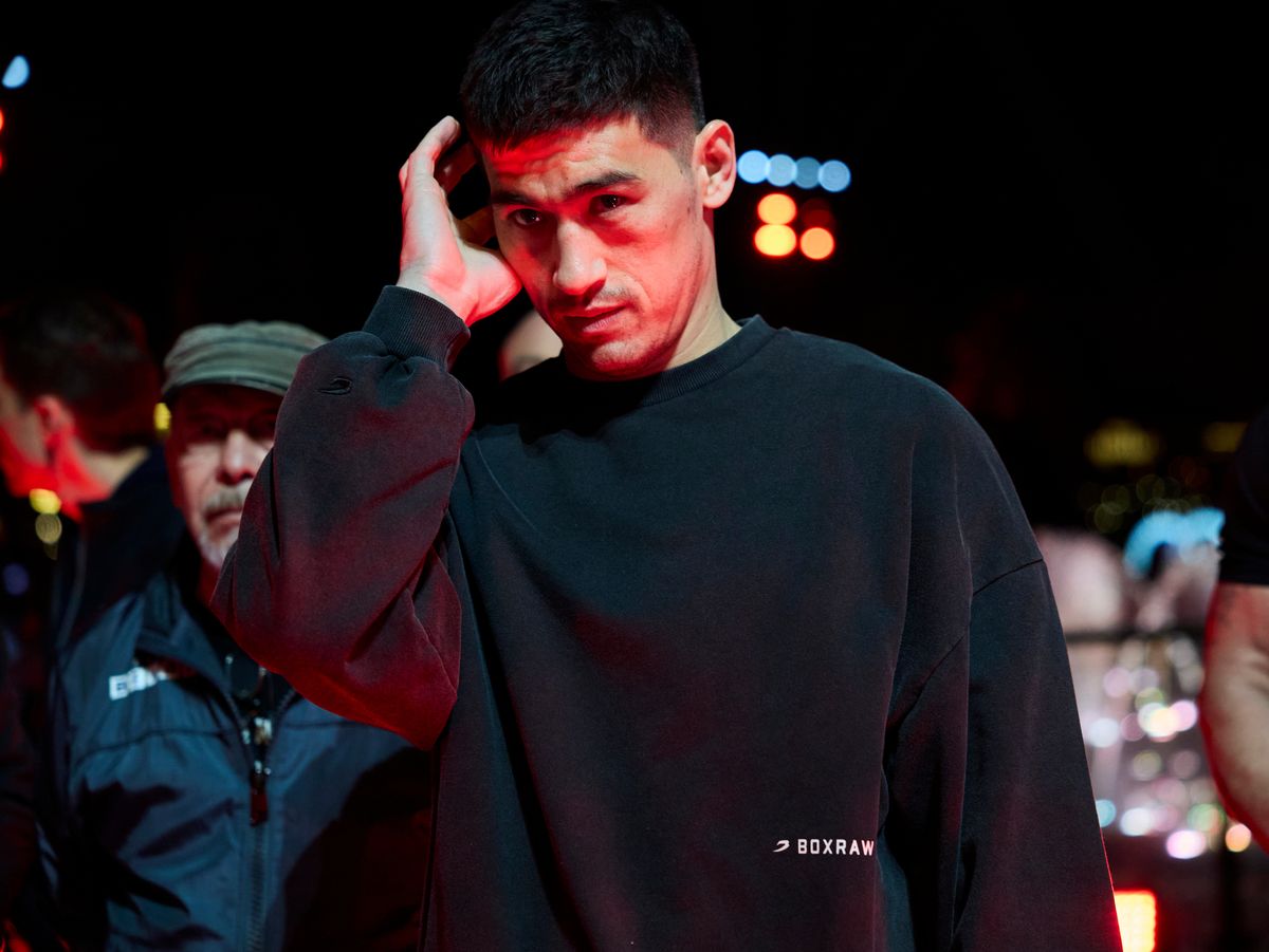 Former light heavyweight champion Dmitry Bivol. Former light heavyweight champion Dmitry Bivol.