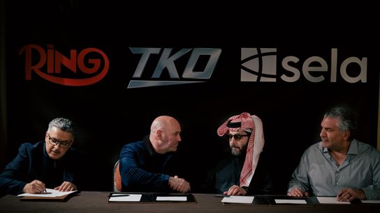 Dana White and Turki Alalshikh are partnering on a new boxing league. Dana White and Turki Alalshikh are partnering on a new boxing league.