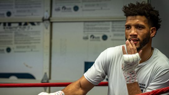 David Morrell prepares for his Saturday bout with David Benavidez. David Morrell prepares for his Saturday bout with David Benavidez.