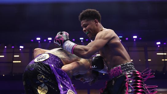 Shakur Stevenson gets ninth-round TKO over Josh Padley, but it was not the kind of performance that won many fans over (boxing)