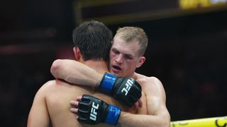 Talent. Intangibles. Venom. Ian Machado Garry’s got all three (UFC). Photo by Stephen R. Sylvanie/Imagn Images