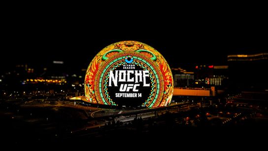 At Noche UFC at Sphere in Las Vegas, the venue will definitely share top billing with some of the world's greatest fighters taken UFC headquarters (Dana White)