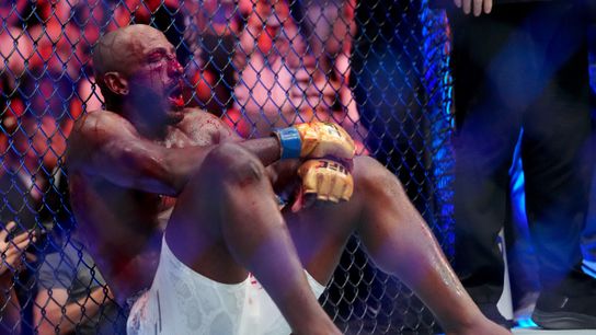 Khalil Rountree put on a brilliant performance in a fourth-round TKO loss Saturday to Alex Pereira. Khalil Rountree put on a brilliant performance in a fourth-round TKO loss Saturday to Alex Pereira.