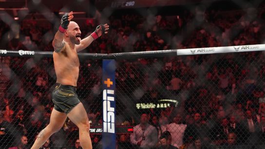 Time away from the Octagon helped Alex Volkanovski re-center and he says made him a better fighter. Photo by Imagn Images