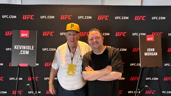 With my friend, John Morgan, while doing prefight coverage of UFC 306 in Las Vegas. With my friend, John Morgan, while doing prefight coverage of UFC 306 in Las Vegas.