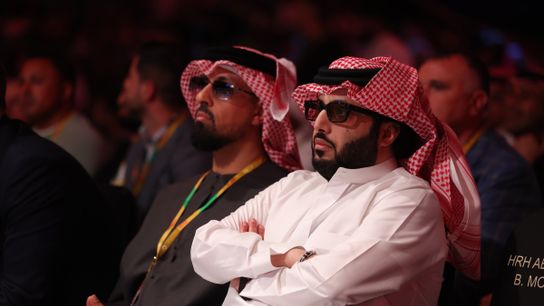 Turki Alalshikh is responsible for putting together many huge boxing cards recently, including Saturday's show topped by Deontay Wilder against Zhilei Zhang in Riyadh, Saudi Arabia. Turki Alalshikh is responsible for putting together many huge boxing cards recently, including Saturday's show topped by Deontay Wilder against Zhilei Zhang in Riyadh, Saudi Arabia.